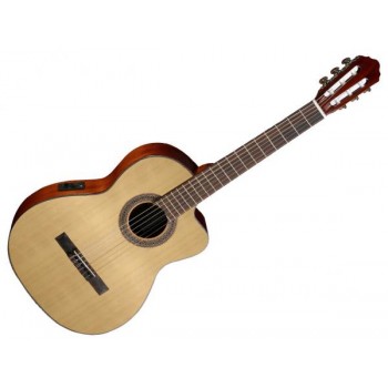 Crafter HC100CE OP NT Chitarra Classica Elettrificata Cutaway Natural