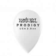 Ernie Ball - 9336 Plettri Prodigy Teardrop White 2,0mm Busta 6
