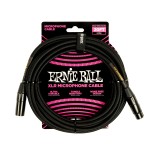 Ernie Ball 6392 Cavo Microfonico Braided nero 6 m