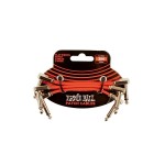 Ernie Ball 6401 Flat Ribbon Patch Cable Red 7,62cm 3-Pk