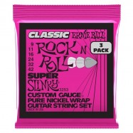 Ernie Ball 3253 Super Slinky Classic Pack 009-042 Set 3