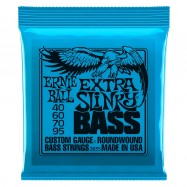 Ernie Ball 2835 Extra Slinky Bass Cordiera per Basso Elettrico 4 Corde 040/095