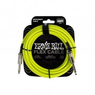 Ernie Ball 6419 Flex Cavo Jack 6,3 - Jack 6,3 Serie Flex Verde 6 mt