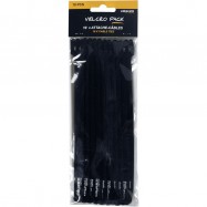 Algam Lighting PACK 10 Straps per Cavi Nero