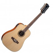 Eko NXT D100E XII Natural Chitarra Acustica 12 Corde Elettrificata Natural