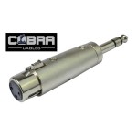 Cobra CKX-020 Adattatore XLR Cannon Femmina / Jack Maschio Stereo