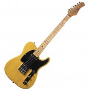 Eko TL-401 Butterscotch Chitarra Elettrica Stile Telecaster Butterscotch