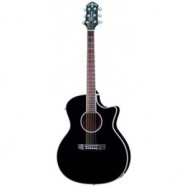 Crafter HT-250CE BK Chitarra Acustica Elettrificata Cutaway Nera