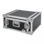 Proel SA04BLKM Flight Case 4 Unità 3 Aperture con Supporto Mixer Inclinabile