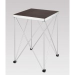 Tavolino Richiudibile Con Ripiano cm 46 x cm 46 Altezza 100 cm