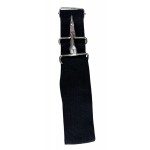 Croson 301125 Tracolla per Rullante Nera