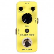 Mooer Yellow Comp Compressore Ottico a Pedale per Chitarra