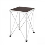 Tavolino Richiudibile Con Ripiano cm 46 x cm 46 Altezza 90 cm