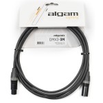Algam Lighting DMX3-3M Cavo DMX XLR 3 poli 3 Metri