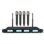 Renton UHF304 Radiomicrofono con 4 Palmari