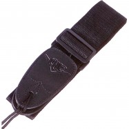 Volonte' S40 N Tracolla in Nylon per Chitarra e Basso 5 cm Nera