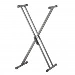 Adam Hall Stands SKS 03 Supporto per Tastiera a Doppia X con Regolazione Rapida
