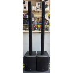 LD Systems MAUI 28 G2 Black Coppia Sistema a Colonna Attivo 2000 Watt con Cover Usato