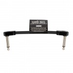 Ernie Ball 6438 Flex Patch Black Cavo Patch jack TS angolari 8 cm