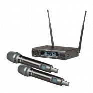Eikon WM900DM Doppio Radiomicrofono Palmare UHF