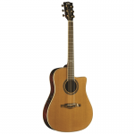 Eko Mia D400ce Natural Chitarra Acustica Elettrificata Dreadnought Cutaway
