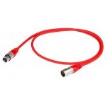 Proel STAGE275LU5RD Cavo XLR 3 Poli Maschio - XLR 3 Poli Femmina 5 mt Colore Rosso