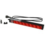 Proel SDC308RI Ciabatta di Corrente a Rack 8 Prese