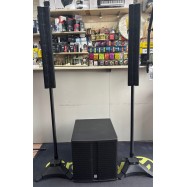 Hk Audio Elements Gala Sistema a colonna 1 Sub Gala 15 + 2 Diffusori Elements E 835 con...