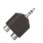 Proel AT128 Adattatore 2 RCA Femmina - Jack Stereo 3,5 mm