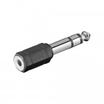 Proel AT165 Adattatore Jack 3.5 mm Stereo- Jack 6.3 mm Stereo
