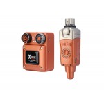 XVive U45 Orange Sistema di Monitoraggio In-Ear Wireless 5.8Ghz con Clip per Cintura...