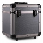 Power Dynamics RC100 Flightcase per 12 Dischi Lp Finitura Titanium