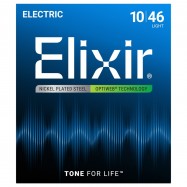 Elixir 19052 Light Cordiera per Chitarra ElettricaNickel Wound 010/046