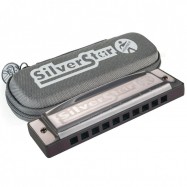 Hohner Silver Star Small Box G-major Armonica Diatonica 10 Fori Tonalita' Sol Maggiore