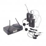 Eikon WM700DH Radiomicrofono Doppio Archetto Nero