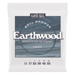 Ernie Ball 2348 Earthwood Bell Bronze Cordiera per Chitarra Acustica Light 11-52