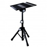 Quiklok DAS/001 Supporto Multifunzione Basso Regolabile con Treppiede per pc/Mixer