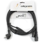 Algam Lighting SPLIT-IEC-3X Cavo Alimentazione 3 Uscite 2,4m
