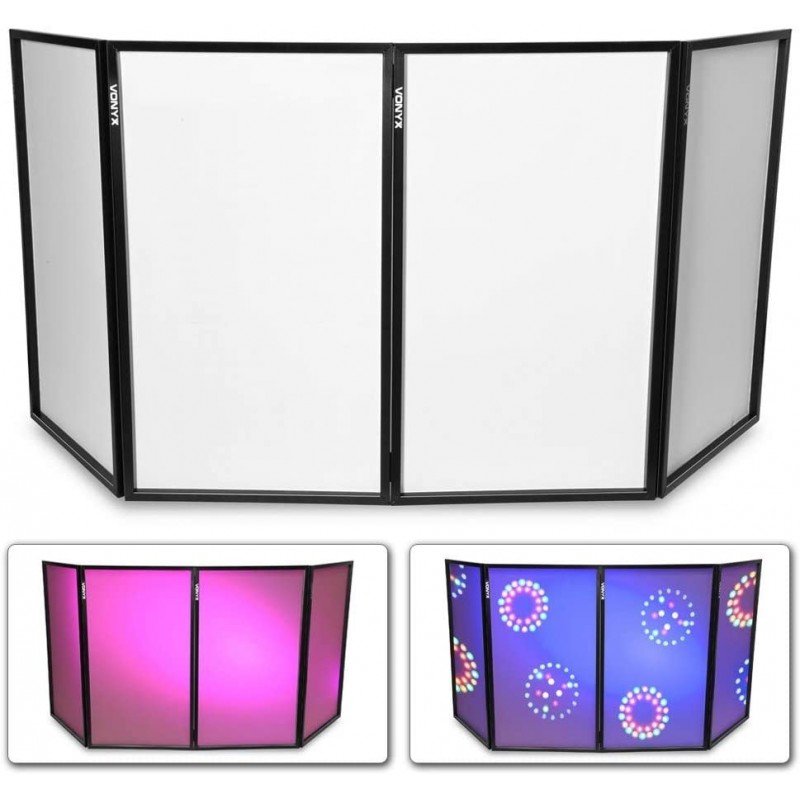 Pannelli Di Ricambio In Lycra Per Cabina DJ - Set Di 4 | Per Schermo Vonyx DB2 E Simili - Foto 7