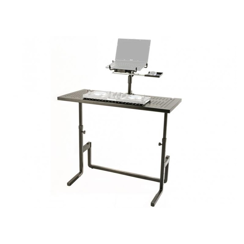Quik Lok USA DJ233-U DJ Performance Workstation Black DJ Table
