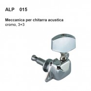 ALICE ALP015 MECCANICA  PER CHITARRA ACUSTICA/ELETTRICA  CROMO SINGOLE