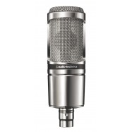AUDIO TECHNICA AT2020 Silver Limited Edition Microfono Cardioide Condensatore