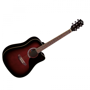 Eko Ranger CW EQ Chitarra Acustica Cutaway Red Sunburst