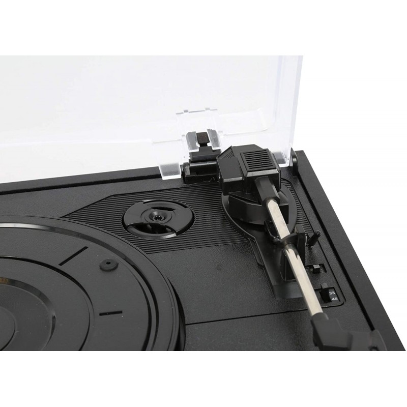 Giradischi VinylsLink Con Altoparlanti Integrati – Pronto All'uso