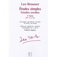 Leo Brouwer Études simples...