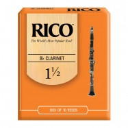 Rico RCA1015 Confezione 10 Ance per Clarinetto in Sib n.1.5