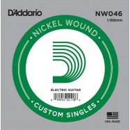 D'Addario NW046 Corda Singola Nickel Wound Elettrica/Acustica