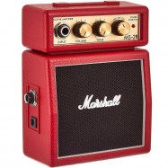 Marshall MS2R Mini Amplificatore per Chitarra 1W Rosso