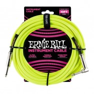 Ernie Ball - 6080 Cavo Jack Mono Braided Neon Yellow 2,5 m