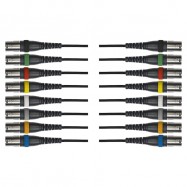 Yellow Cable OC14 Frusta 8 cavi XLR Maschio/XLR Femmina 5 mt